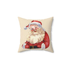 Jolly Santa Square Pillow