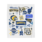 Custom College Commitment Blanket – Classic Collegiate