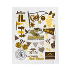 Custom College Commitment Blanket – Classic Collegiate