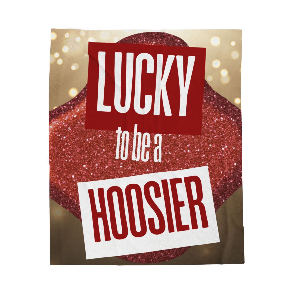 Custom College Stadium Graphic Blanket (Sherpa)