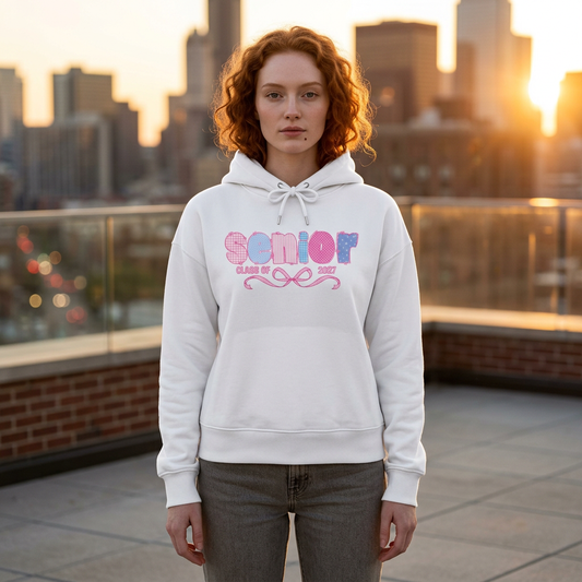 Class of 2027 Senior Hoodie | Preppy Senior Year Design