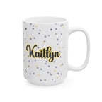 Ceramic Mug - College Spirit Personalized Gift for Students, Moms, Dads, and Grandparents