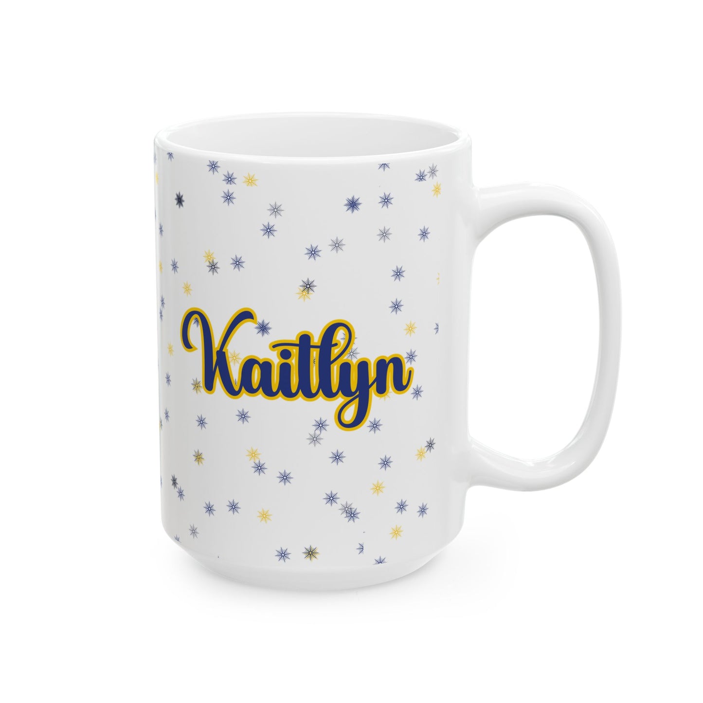 Ceramic Mug - College Spirit Personalized Gift for Students, Moms, Dads, and Grandparents