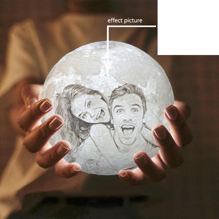 Personalize Lunar Photo Lamp