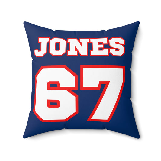 Personalized Team Jersey Throw Pillow Custom made for Gift Giving for Favorite Player