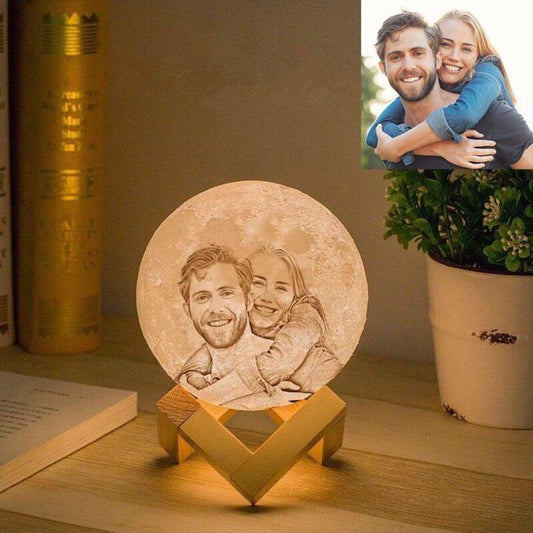 Personalize Lunar Photo Lamp