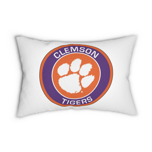 CLEMSON College Throw Pillow