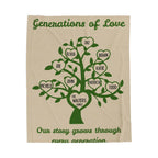 Family Tree Keepsake Personalized Blanket