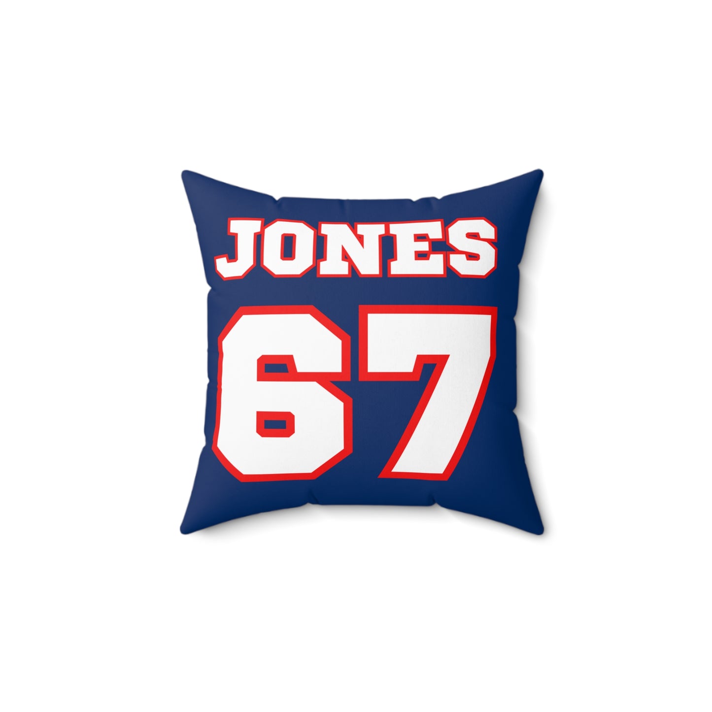 Personalized Team Jersey Throw Pillow Custom made for Gift Giving for Favorite Player