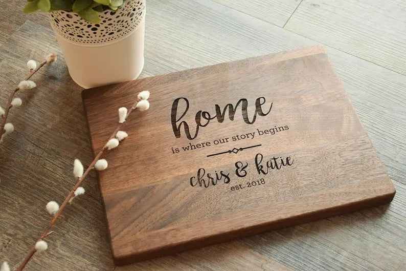 Personalized Charcuterie Board with Name or message