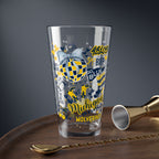 Personalized College Spirit Fan Pint Glass