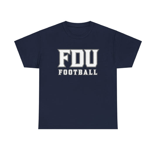 FDU Football Fan Tee, Personalized Team Name and Player Number, Sports Shirt, Customized Athletic Apparel, Game Day Tee, Football Lover