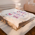 Personalized Sorority Bid Day Blanket
