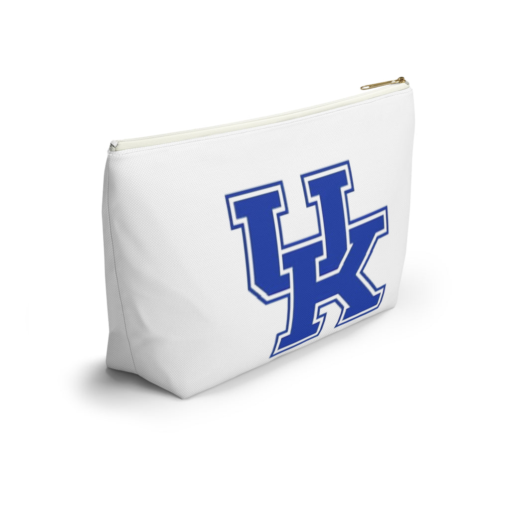 College Commitment Fun Accessory Pouch w T-bottom Make Up Bag, Toiletry Tote, Pencil Case, Travel Organizer, Cosmetic Bag