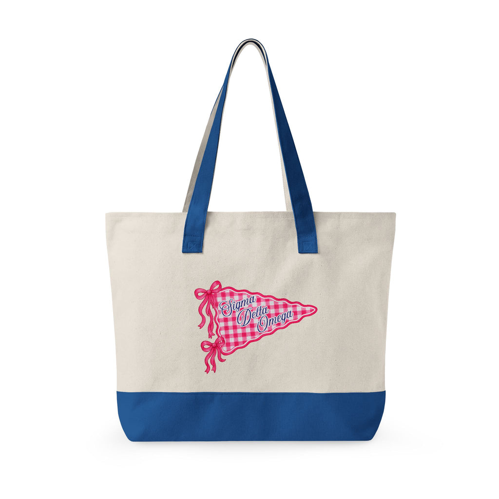 Personalized Sorority Tote Bag |, Custom Name Canvas Zipper Tote