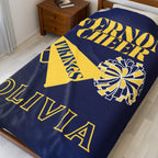 Personalized Cheer Blanket