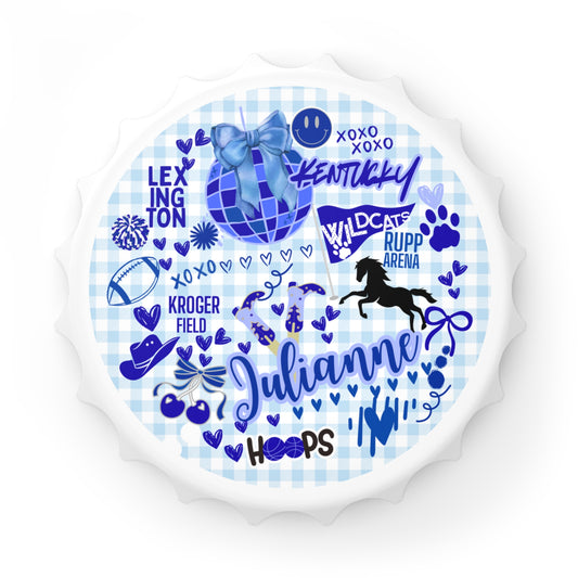 Kentucky Spirit Bottle Opener, Personalized Bourbon Lover Barware, Custom Engraved Wood Keychain, Unique Whiskey Drinker Gift, Handmade