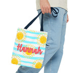 Adorable Camp Tote Bag - Kids, Teen, Personalized Bag, Cute Gift, Customizable Bag, Summer Tote, Overnight Bag
