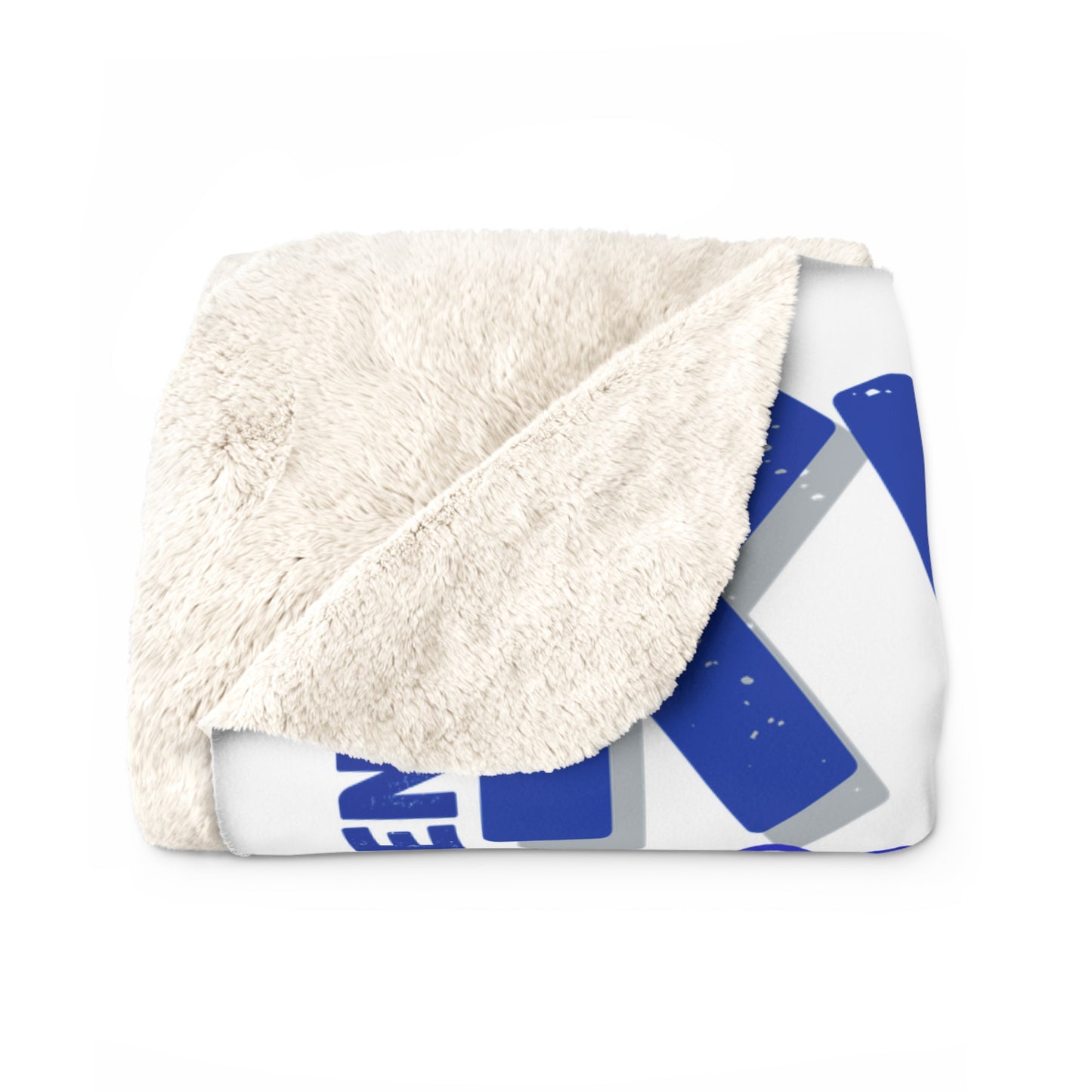 Custom College Commitment Blanket – Classic Collegiate Sherpa