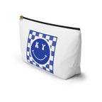 College Commitment Fun Accessory Pouch w T-bottom Make Up Bag, Toiletry Tote, Pencil Case, Travel Organizer, Cosmetic Bag