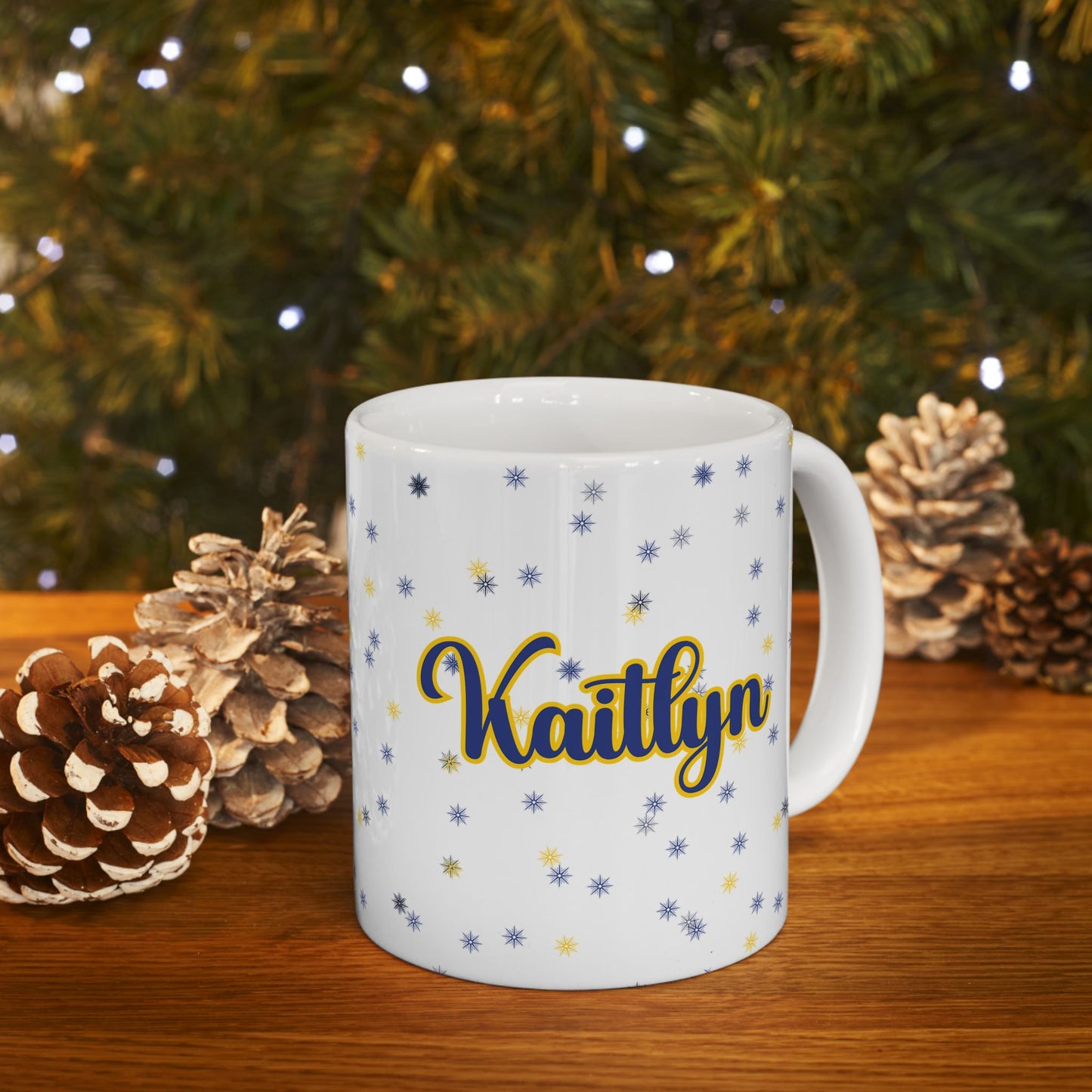 Ceramic Mug - College Spirit Personalized Gift for Students, Moms, Dads, and Grandparents