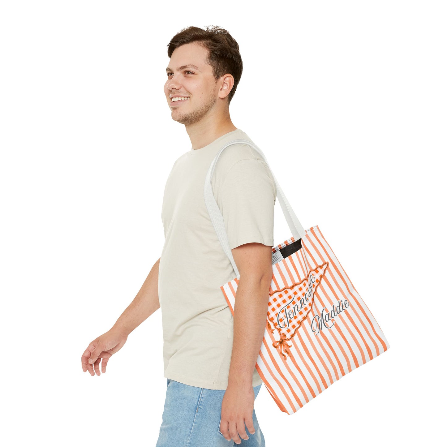 Tennessee College Pride Tote Bag Personalized School Colors | Custom Tote Graduation Commitment Gift