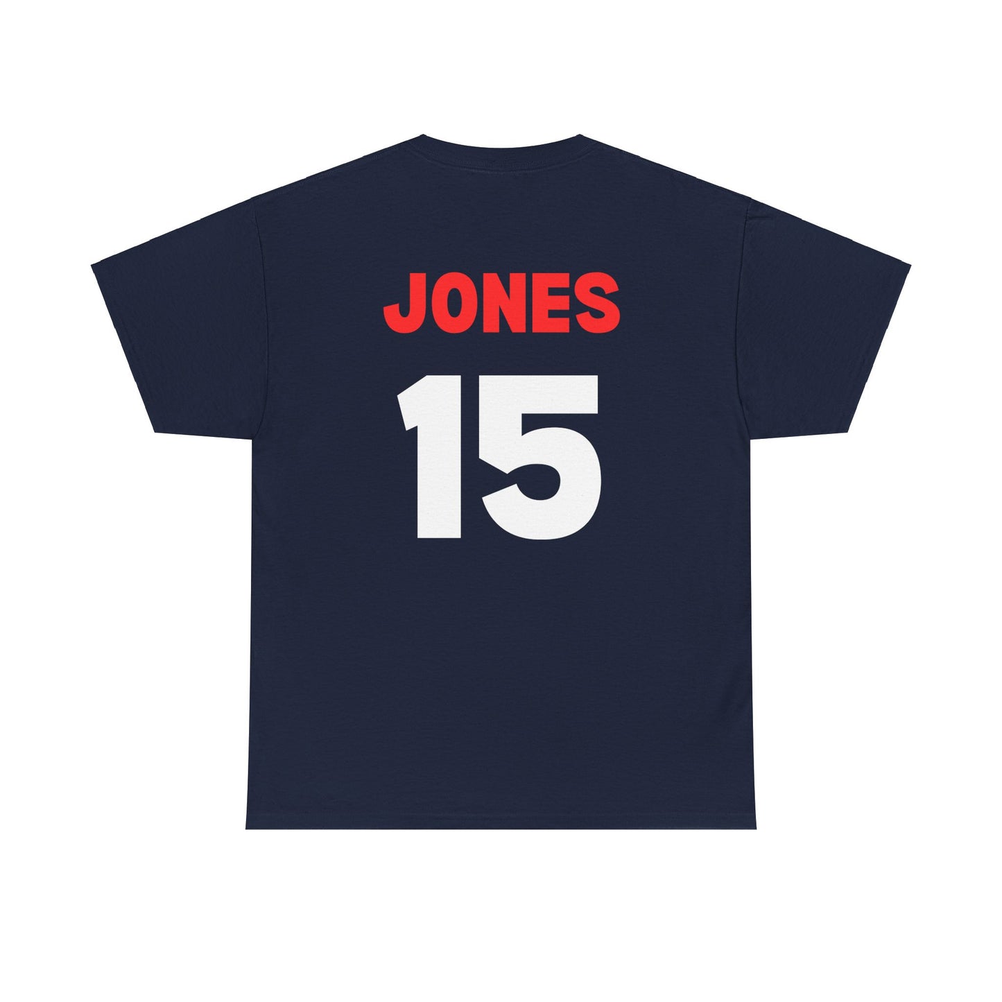 Custom Team Fan T-Shirt - Personalized Name & Number on Back