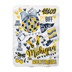 Disco Edition - Custom College Commitment Blanket – Sherpa & Velveteen