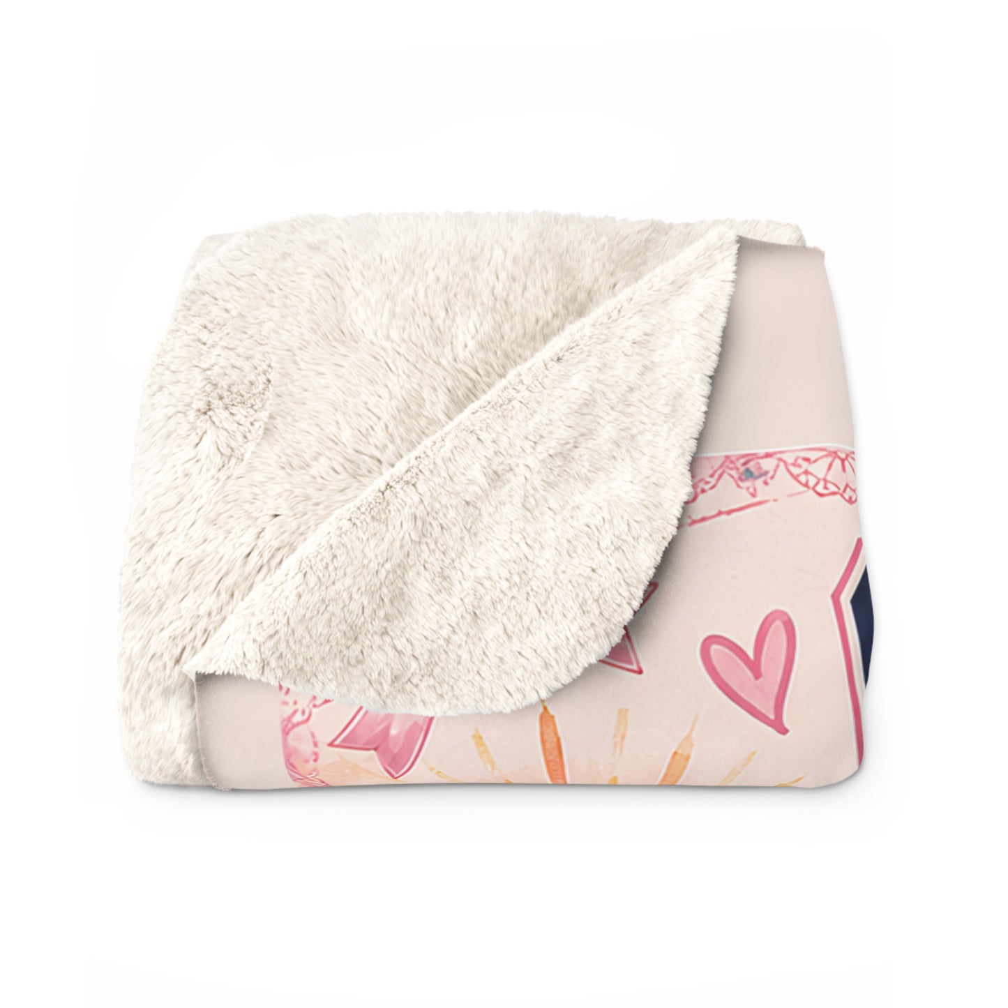 Class of 2027 Sherpa Fleece Blanket — Senior Year Celebration Throw