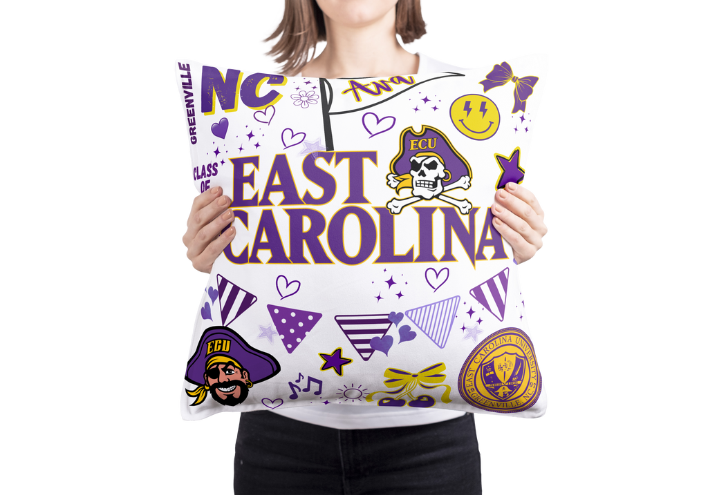 Custom College Pillow – Classic Collegiate