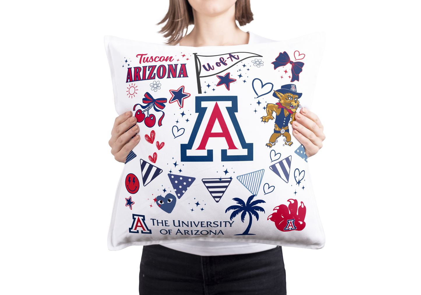 Custom College Pillow – Classic Collegiate