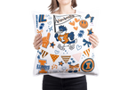 Custom College Pillow – Classic Collegiate