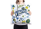 Custom College Pillow – Classic Collegiate