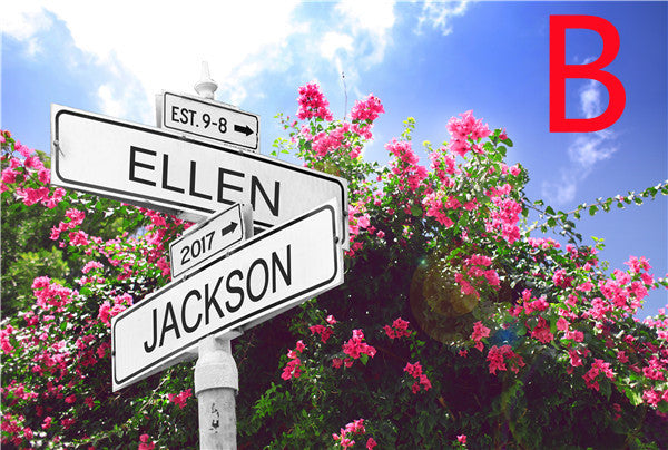 Personalized Family or Friends Name on Portrait Signs  Wall art