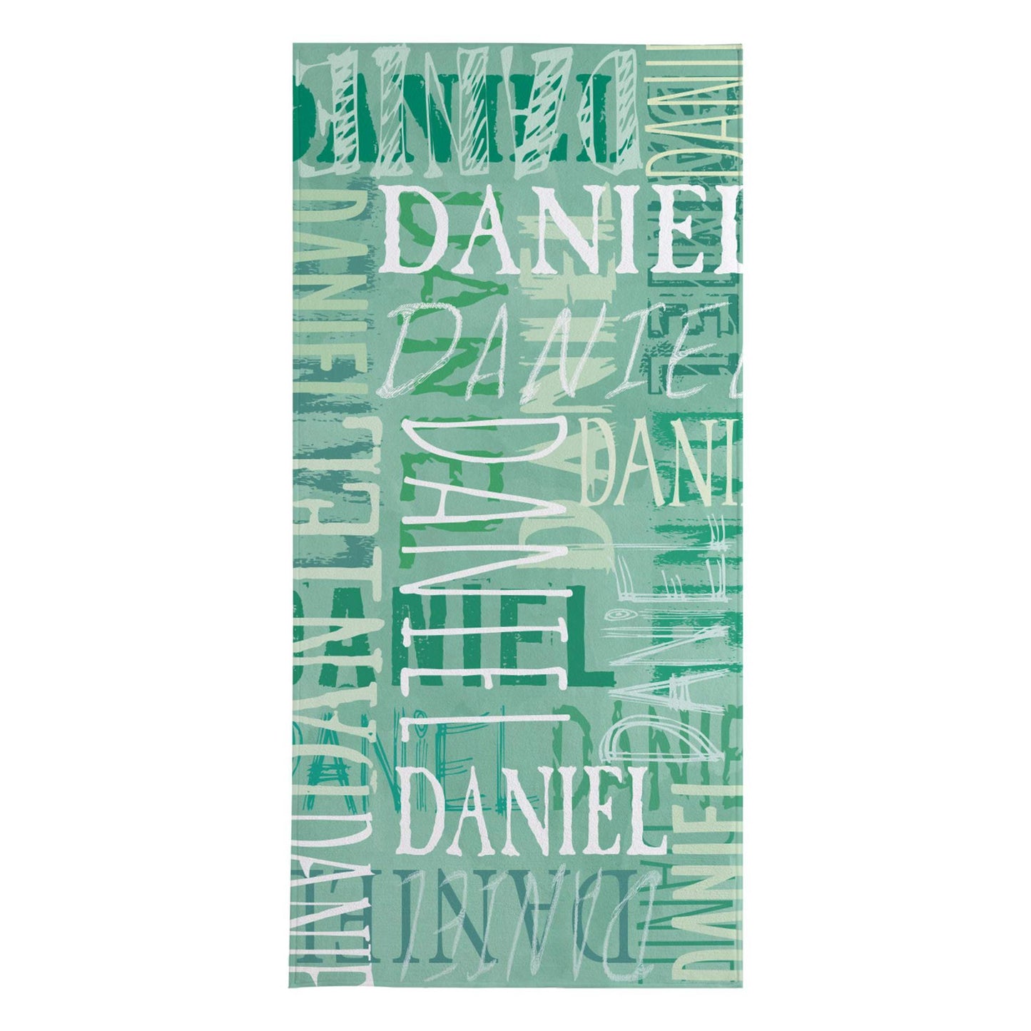 Fashion Minimalist Personalized Signature Style Beach Towel