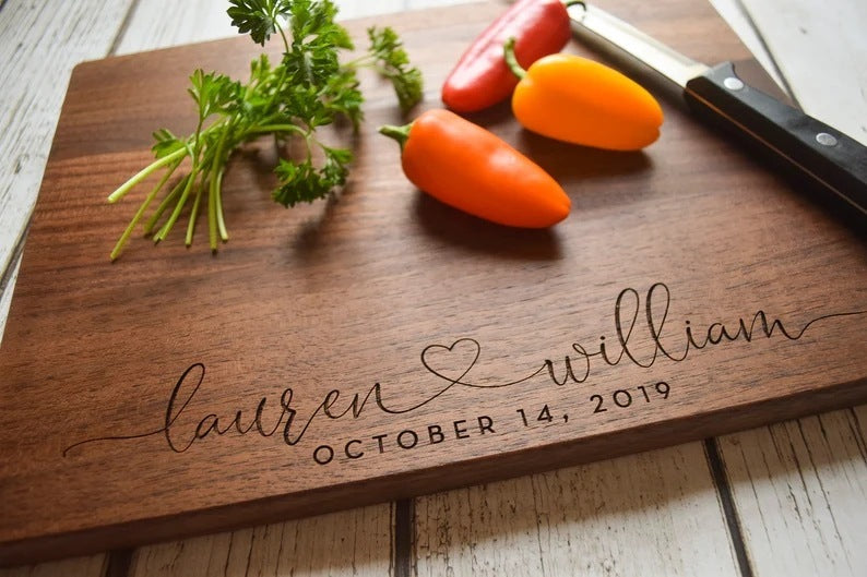 Personalized Charcuterie Board with Name or message