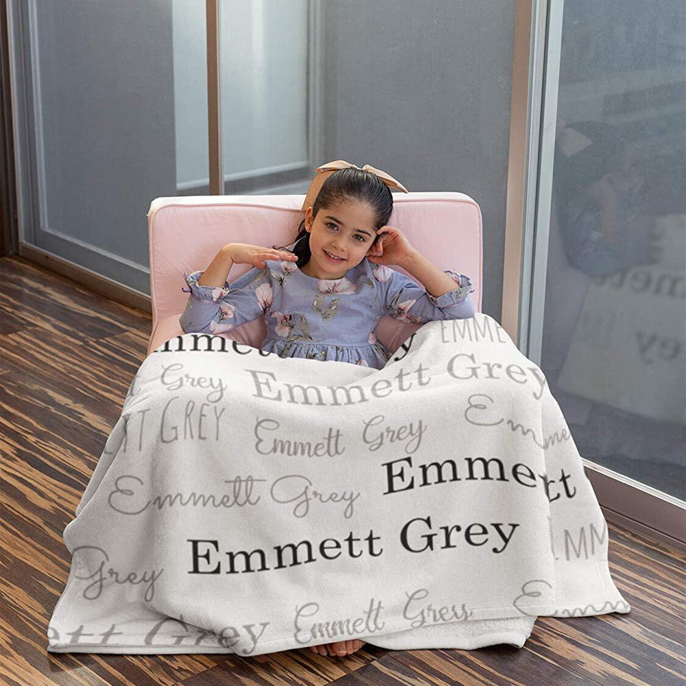 Blanket for Baby or child Personalized with name