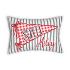 Personalized Delaware Pillow | Coquette Dorm Decor